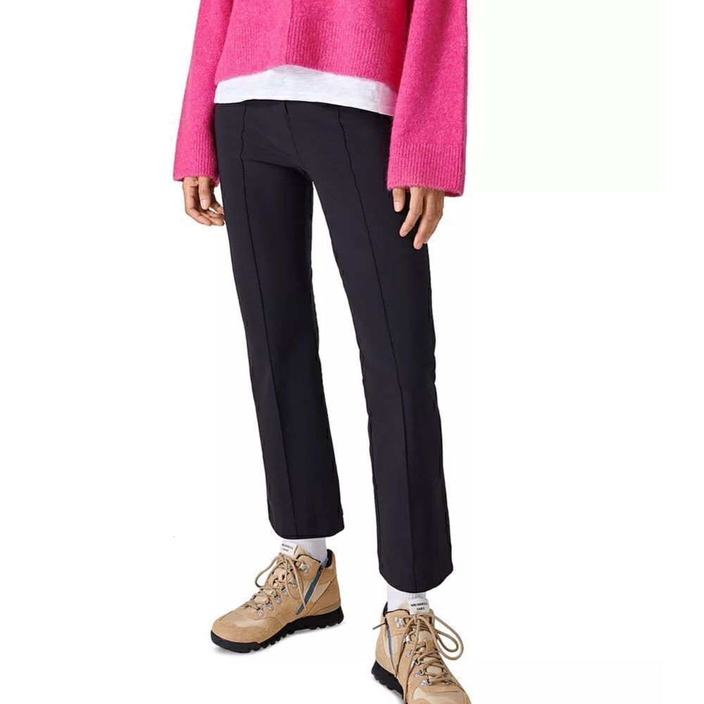 Sweaty Betty Winter Explorer Crop Flare Pants - Black. Size 6 A flatter NWT $148